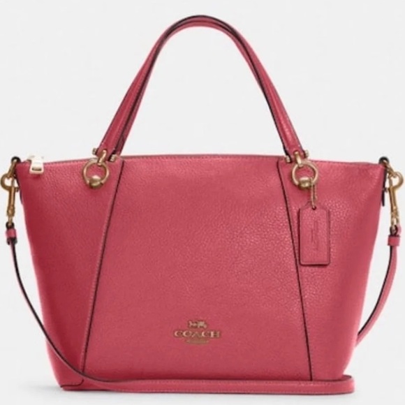 🆕 COACH | Pink Strawberry Haze Purse Satchel & Snap Wallet Bundle - Picture 4 of 16